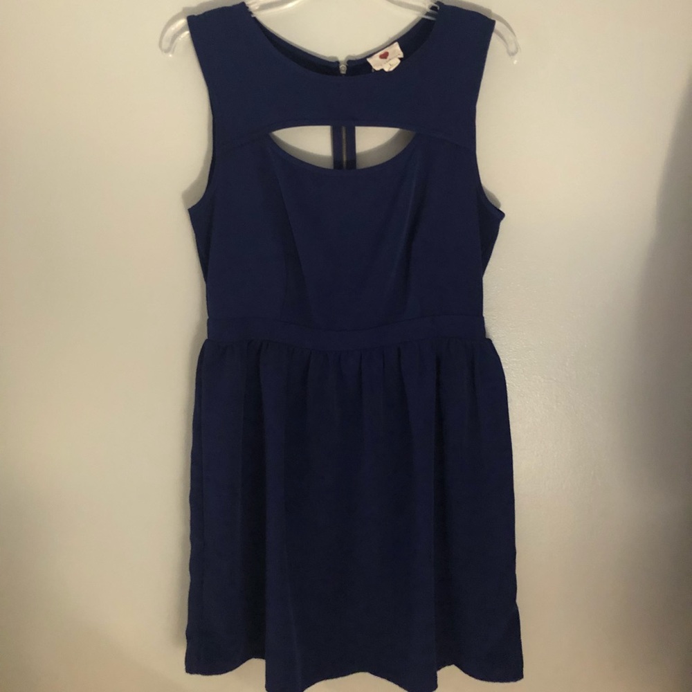 Navy Blue Dress